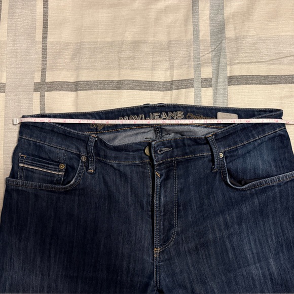 Mavi Zach Straight Cut Men's Jeans Classic Dark Wash Denim 38/34 - Picture 6 of 8